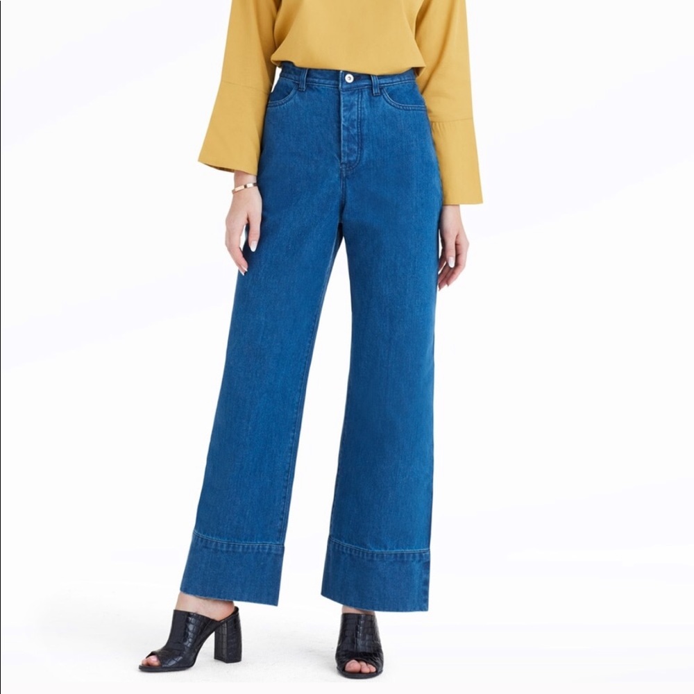 KOWTOW Amour Vert Stage pant in denim Organic